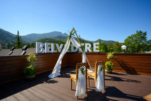 Belvedere-Hotel in Zakopane, Polen